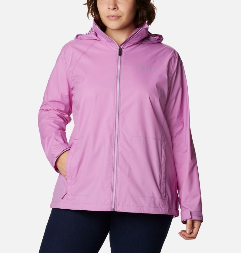 Women\'s Columbia Switchback III Jackets Pink | Plus Size CA-Q68C0